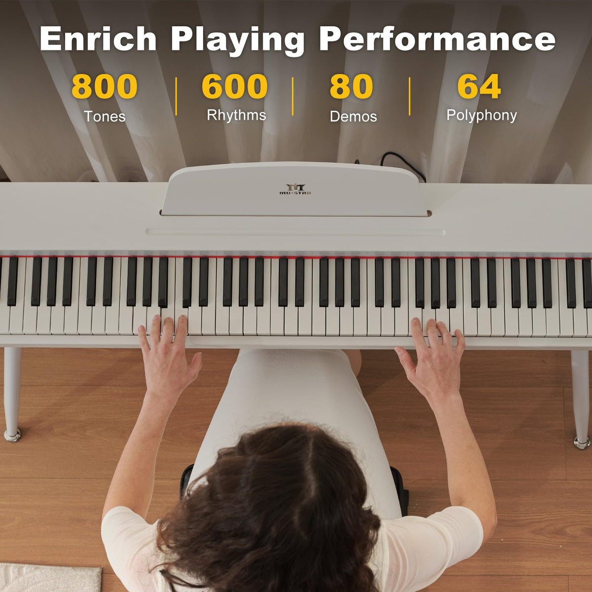 88 Key Semi Weighted Digital Piano K245083