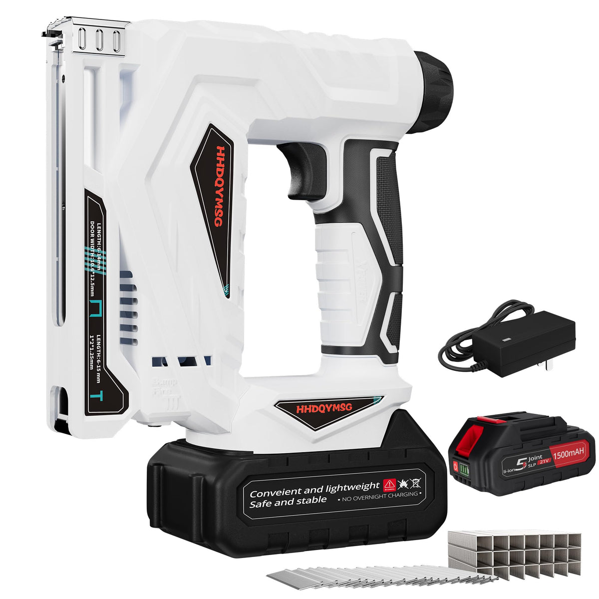Cordless Brad Nailer Stapler with Battery N78529