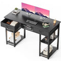 48-Inch Computer Desk with Drawers and Hook D88722