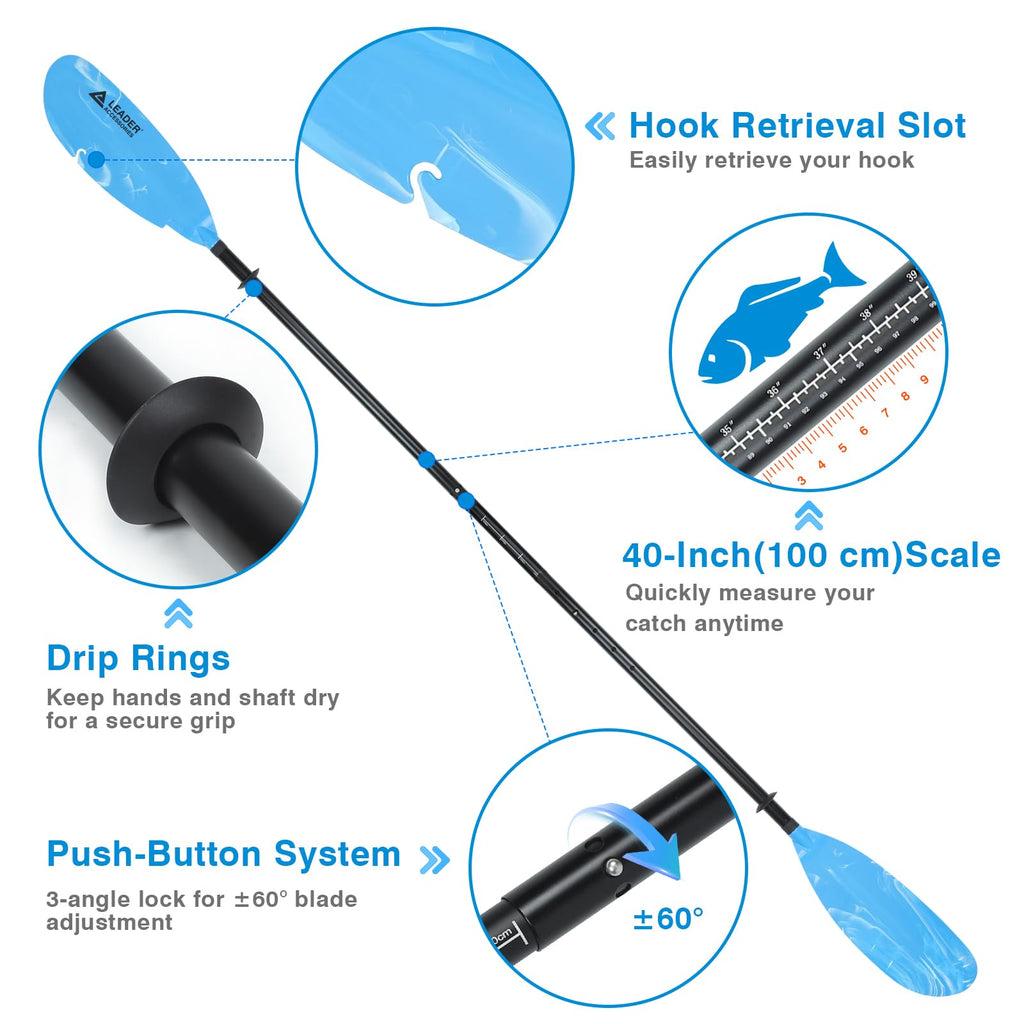 Adjustable Kayak Paddle 90-98in N161