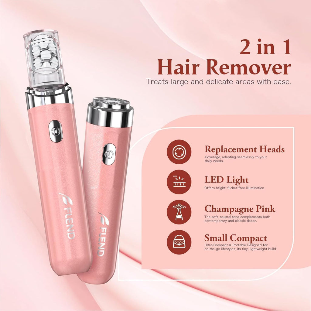 2 in 1 USB Rechargeable Epilator D621