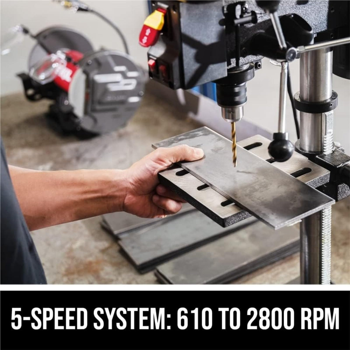 10 In. 5-Speed Benchtop Drill Press M612009