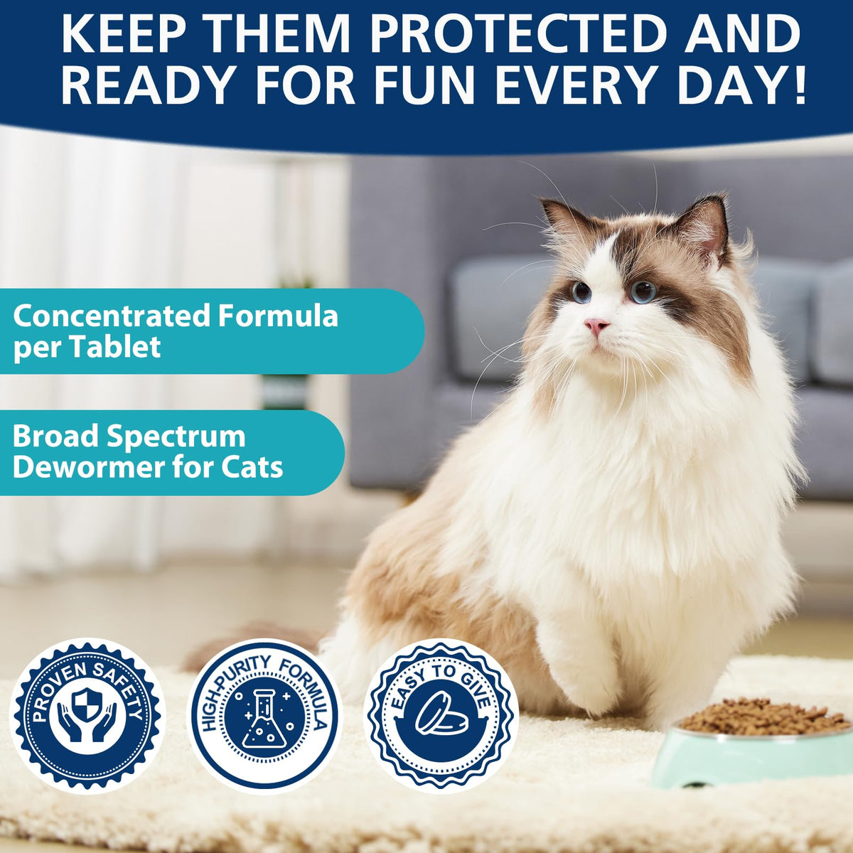 Broad-Spectrum Dewormer 50 Tablets A800737