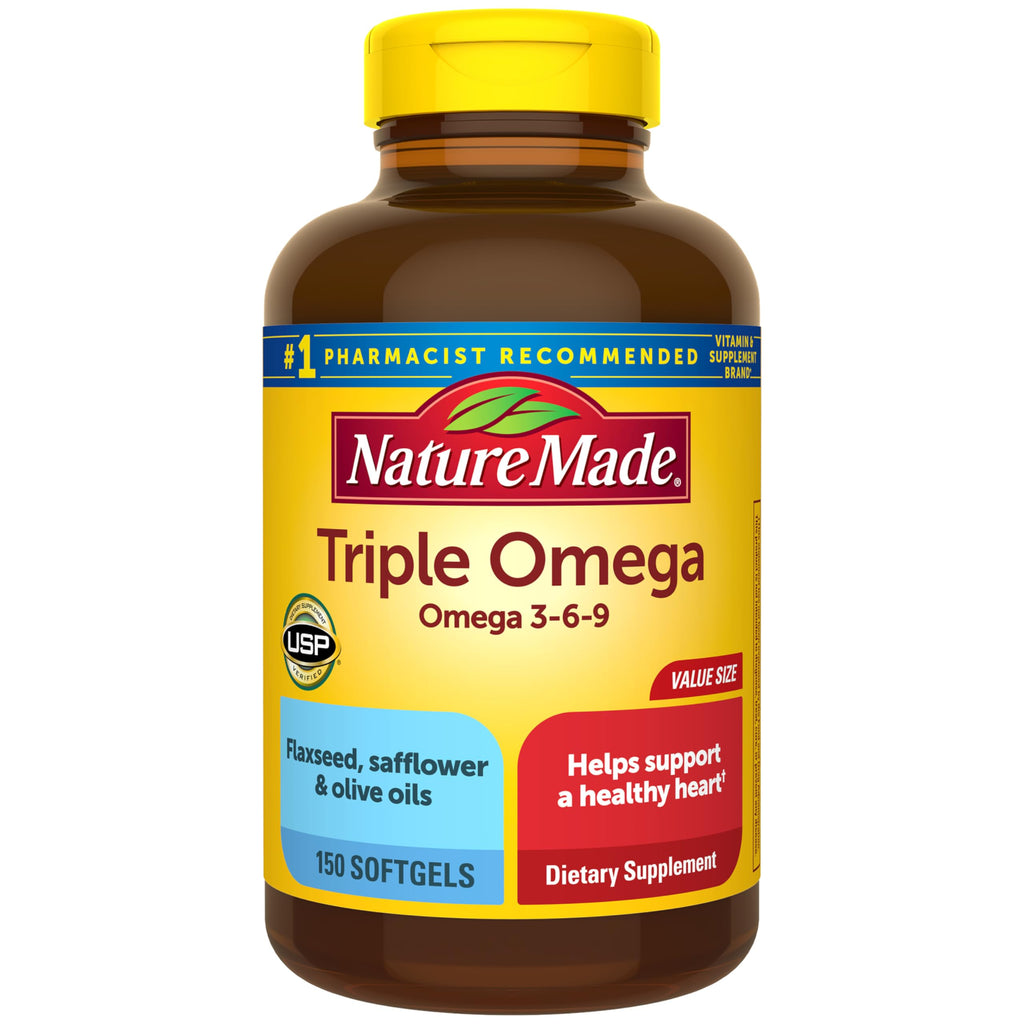 Omega 3 6 9 Supplements 150 Softgels Z77740