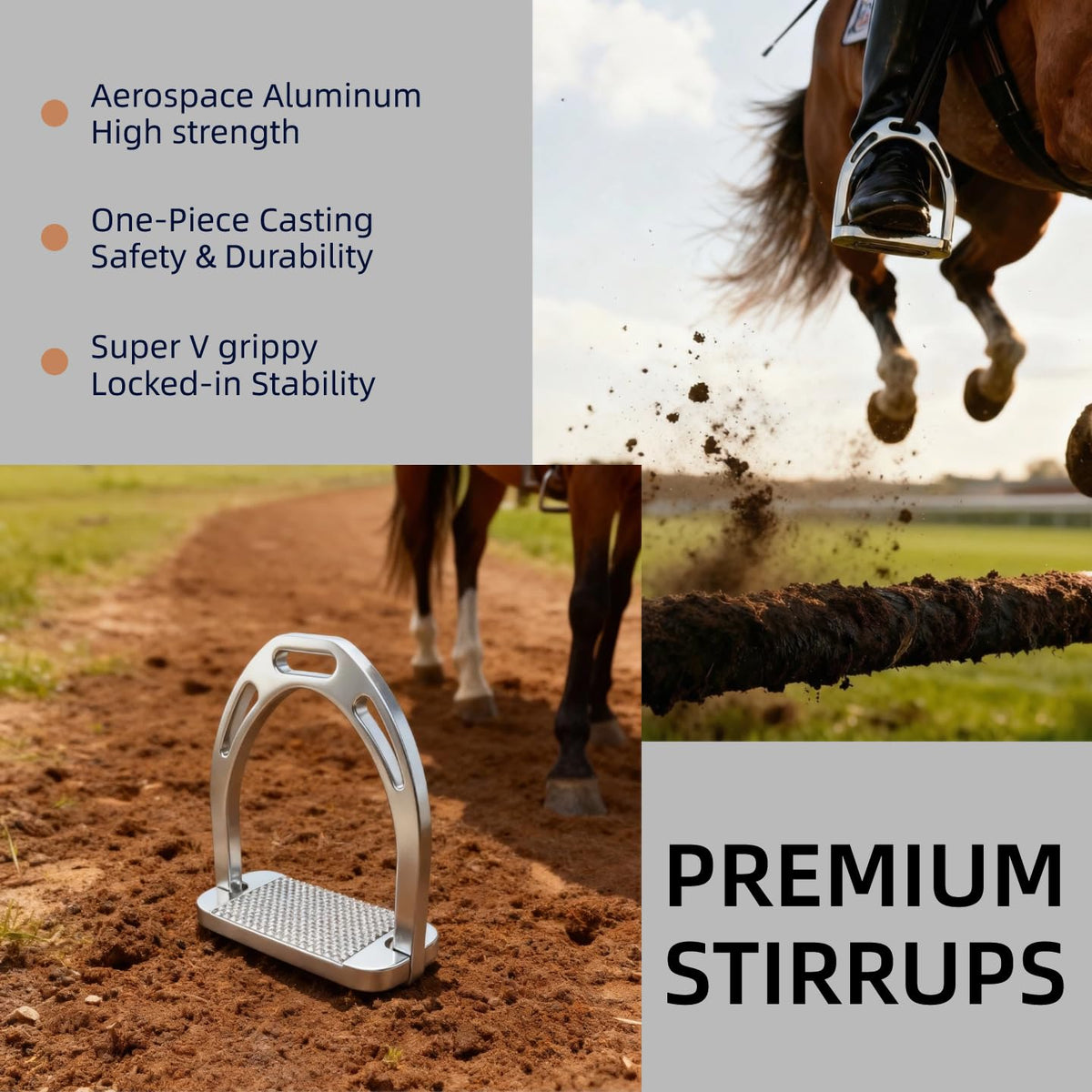 Lightweight English Stirrups I895627
