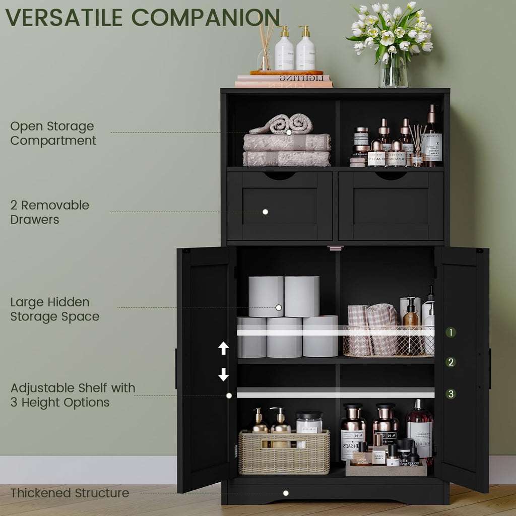 Bathroom Storage Cabinet with 2 Drawers P96318