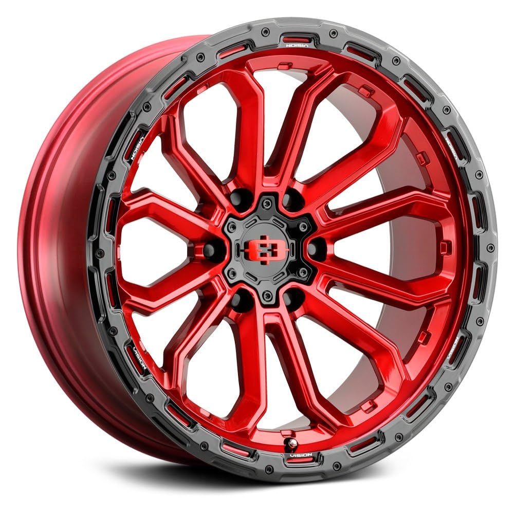 20x9 6x5.5" +12mm Red Wheel Rim G920