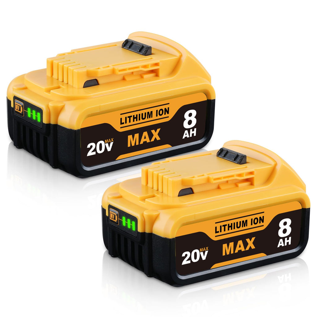 8.0Ah 2-Pack Rechargeable Replacement Battery S3574