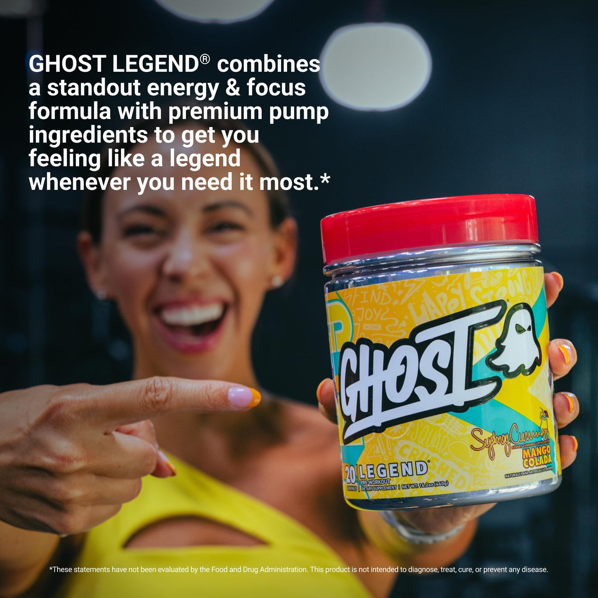 Mango Colada Pre-Workout Powder 20 Servings A378