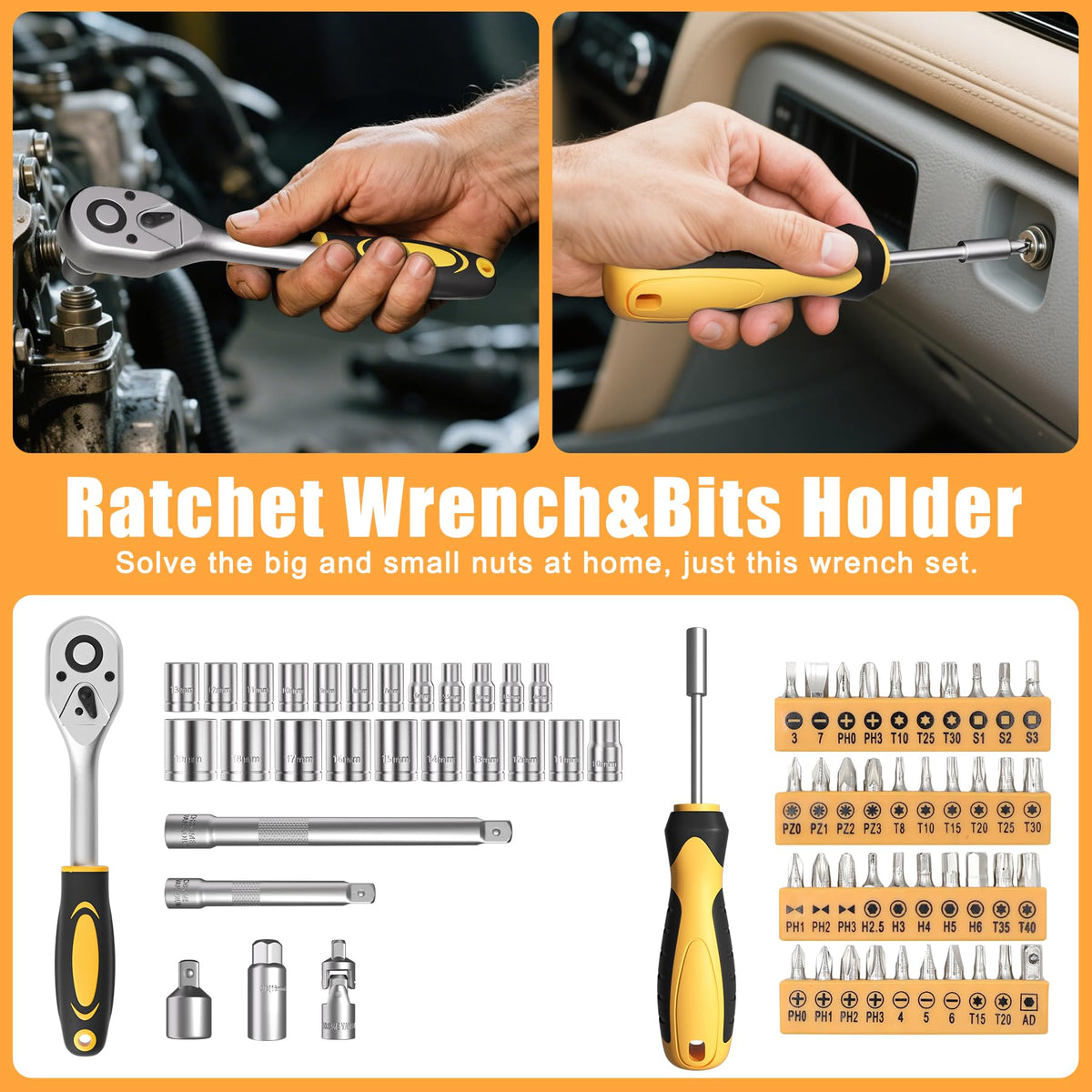 328 Piece Hand Repair Tool Kit with Storage Case O608881