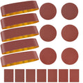 4 x 36 inch 11 Pc Sanding Belts and 6" Self Stick Sanding Disc Set Z4488