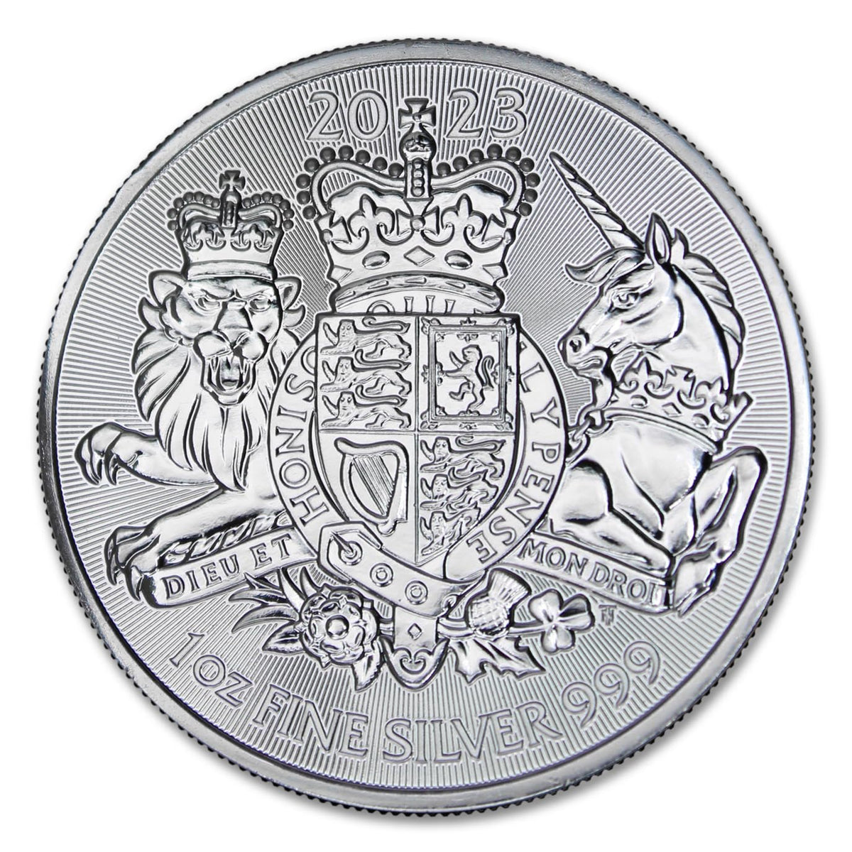 1 oz Silver British Royal Arms Coin N2964