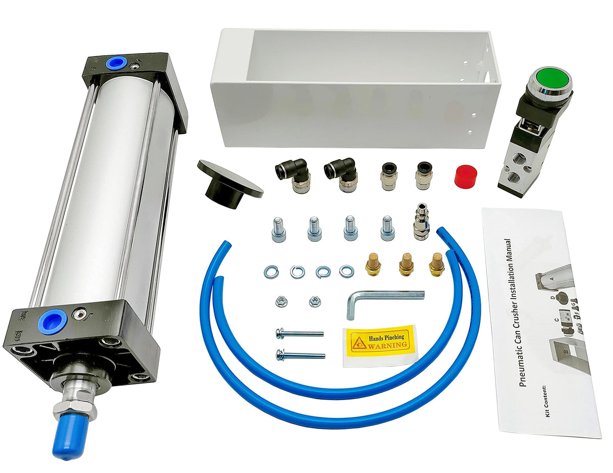 Heavy Duty Pneumatic Cylinder Can Crusher S96394