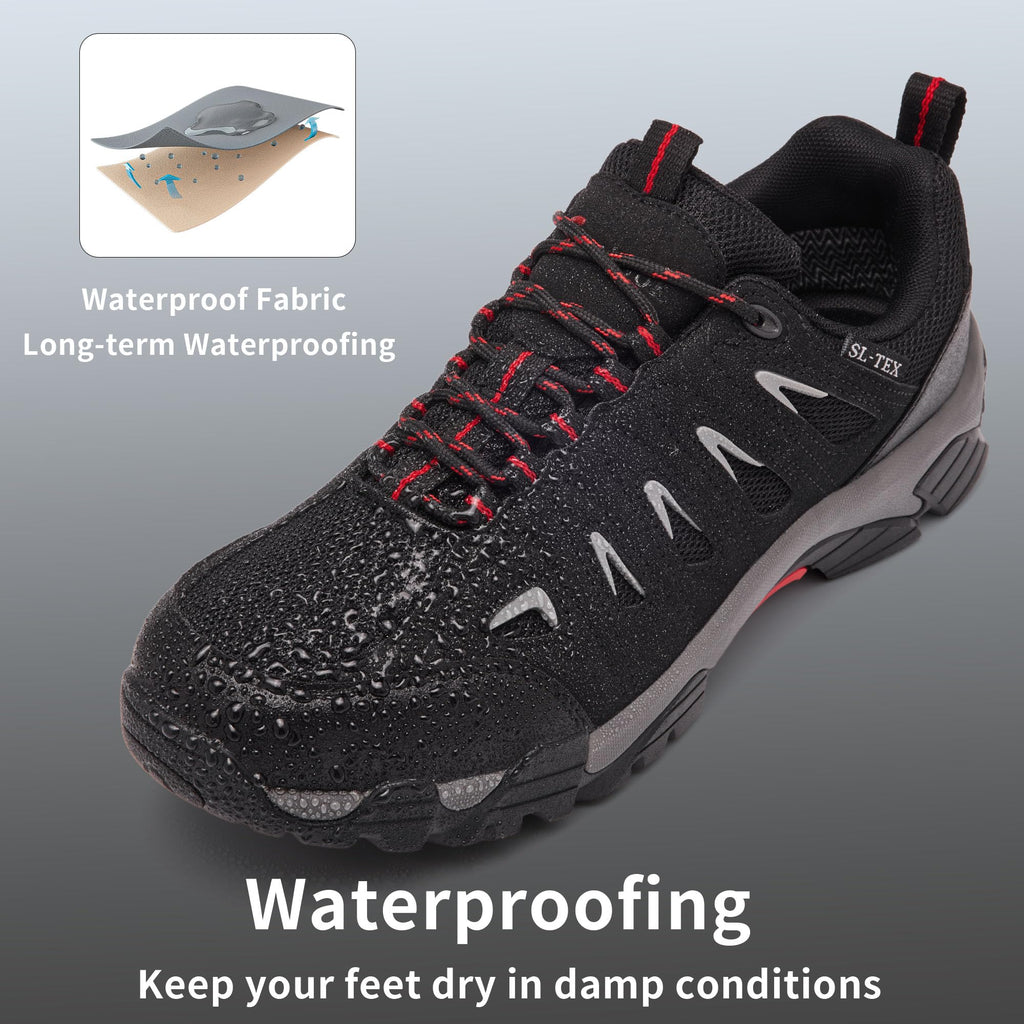 Men's Waterproof Lightweight Low Top Hiking Shoes R5663