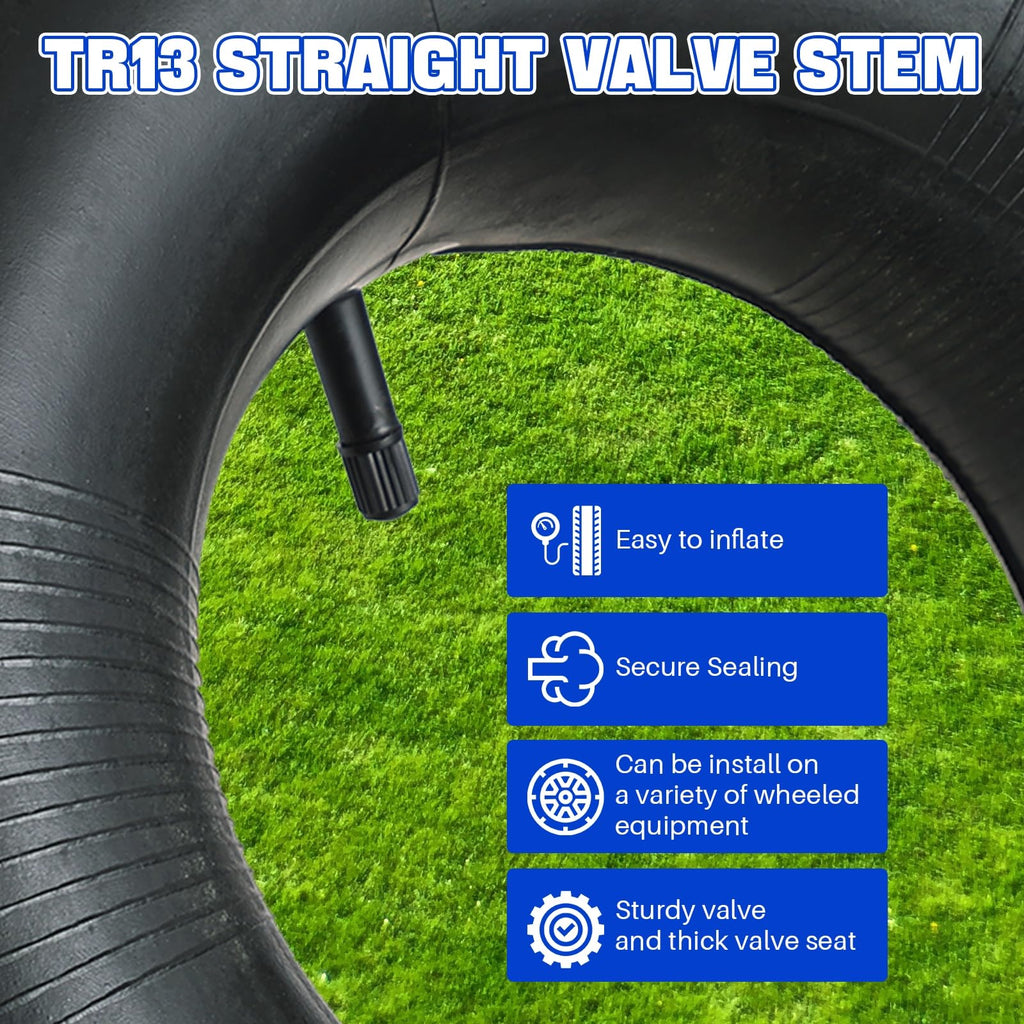 2 Pack 15x6.00-6" Inner Tubes with TR-13 Straight Valve Stem O326