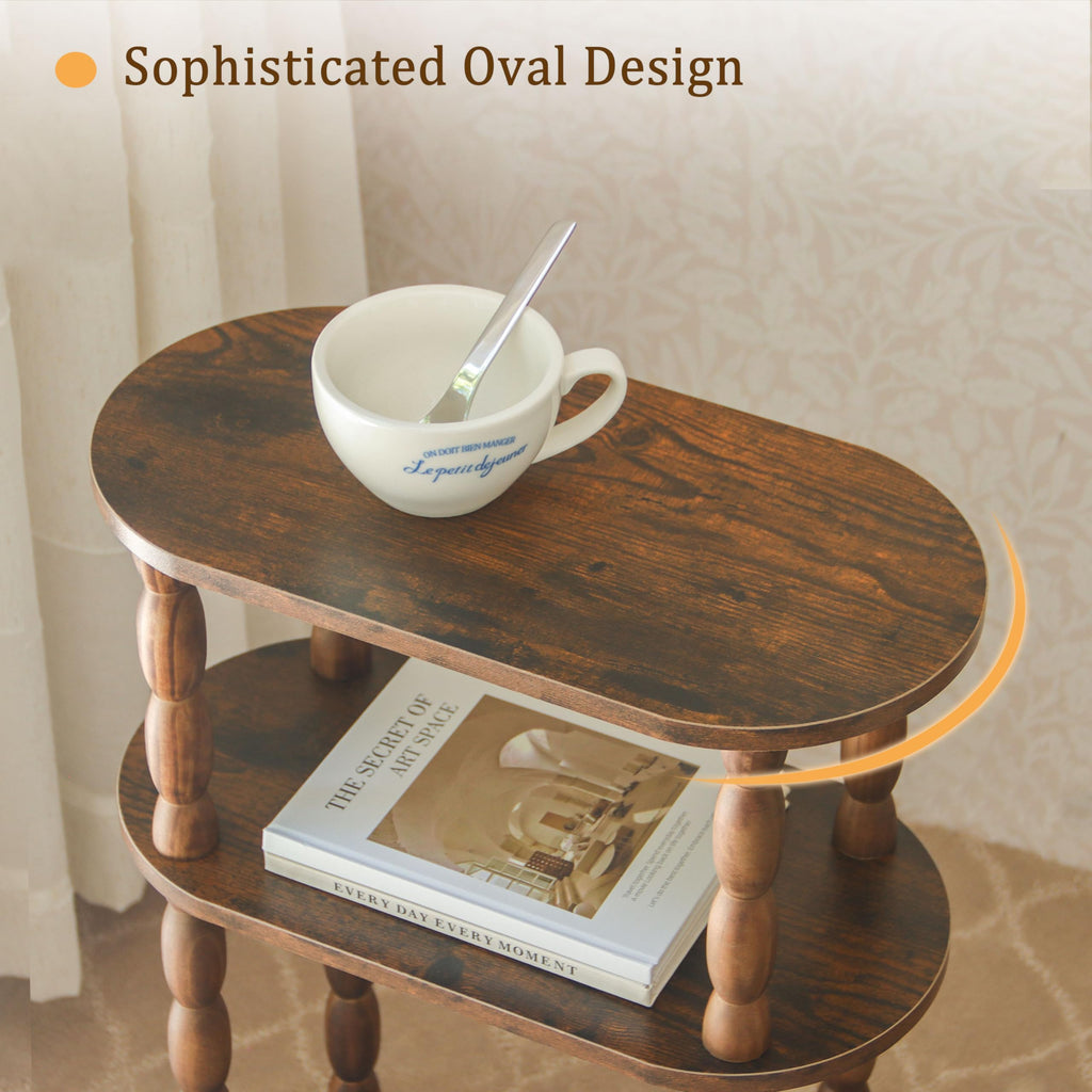 Small Narrow 3-Tier Side Table R5019
