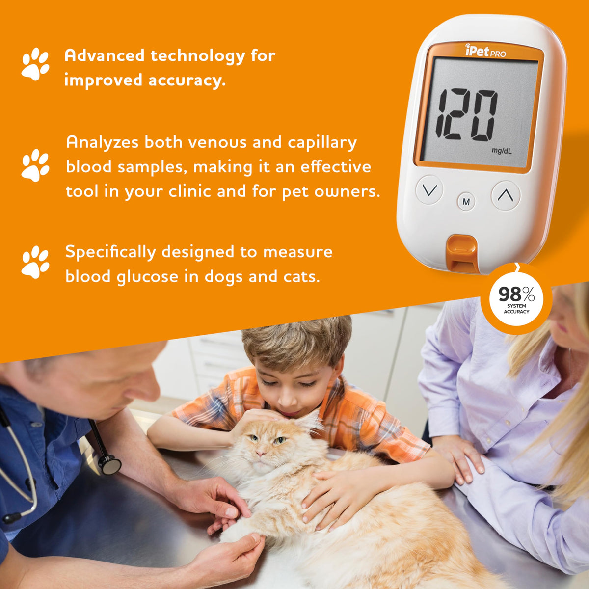 Blood Glucose Monitoring System for Dogs & Cats H69823