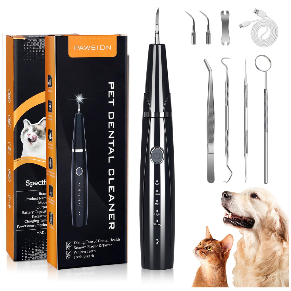Ultrasonic Pet Tooth Cleaner Kit with LED Light X5145