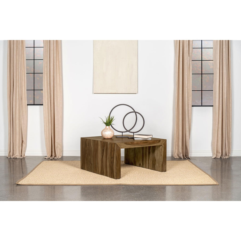 Solid Wood Square Coffee Table 34x34x18 Inches M356704