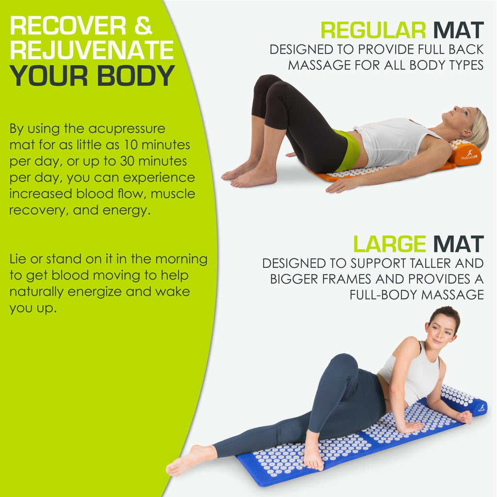 Acupressure Mat and Pillow Set Q210462
