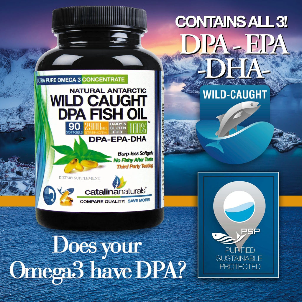 Omega-3 Fish Oil 2900 mg Softgels 90 Count C4689