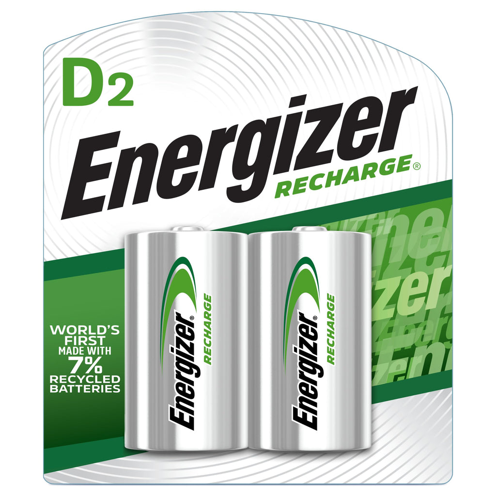 Rechargeable D Batteries 2 Pack B147189