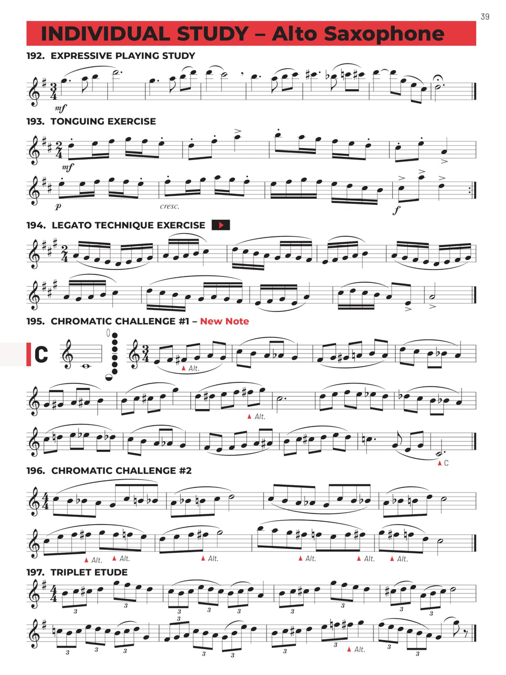 Eb Alto Saxophone Book 2 Y683