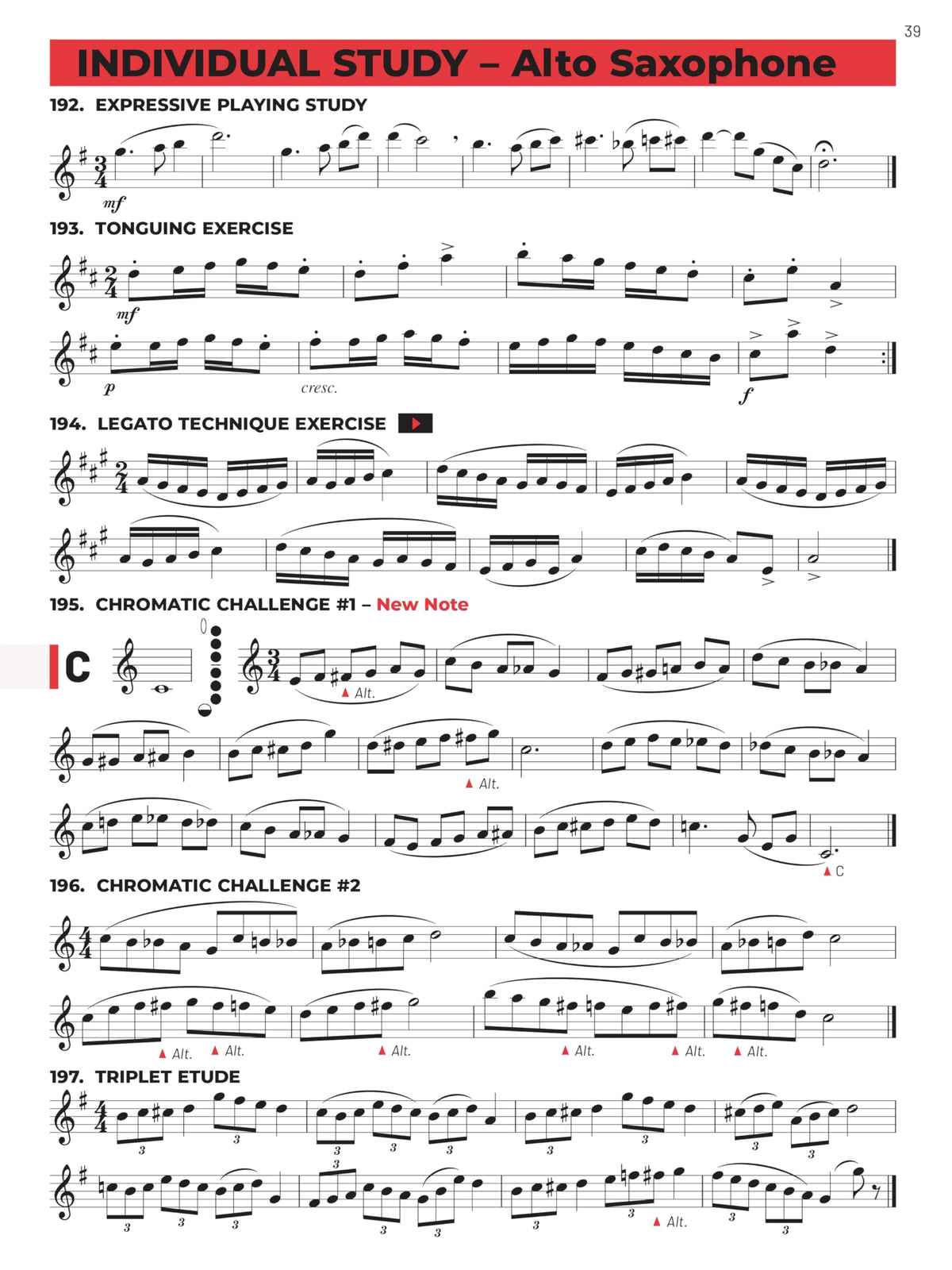 Eb Alto Saxophone Book 2 Y683