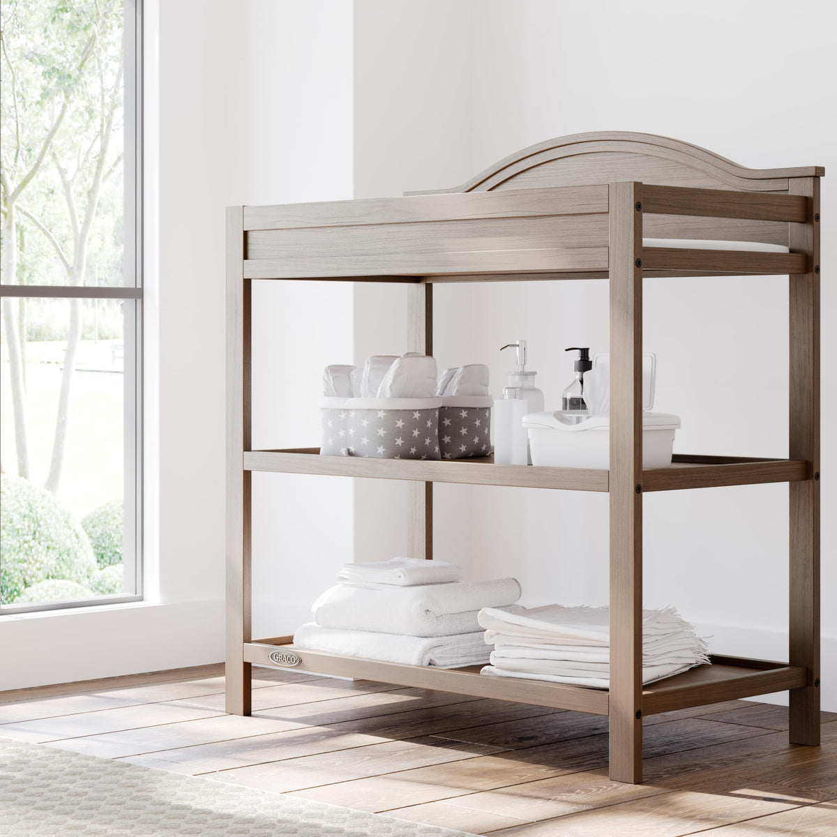 Changing Table with Water-Resistant Pad D293689
