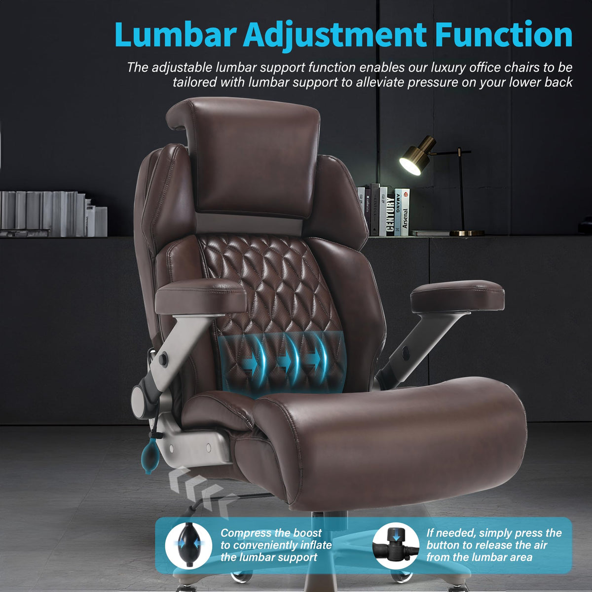 Big and Tall Ergonomic High Back Office Chair O367