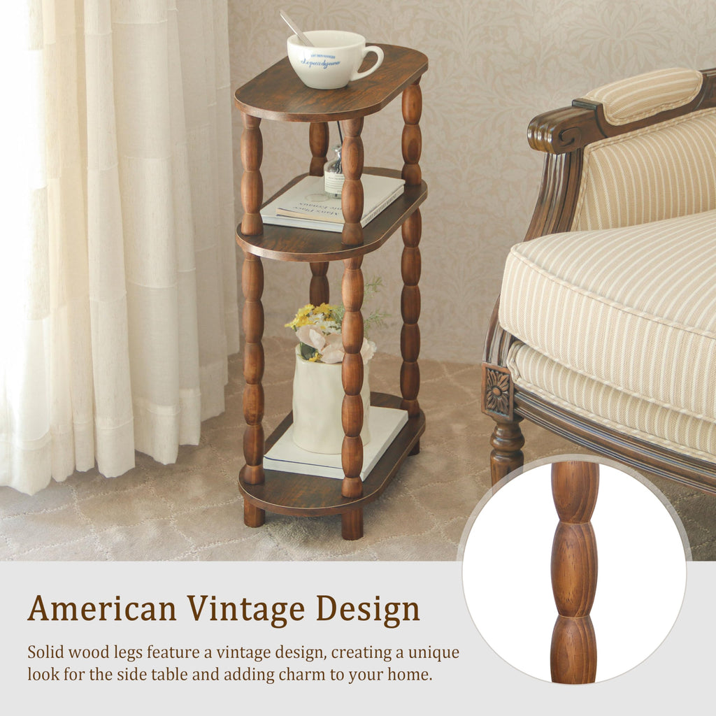 Small Narrow 3-Tier Side Table R5019