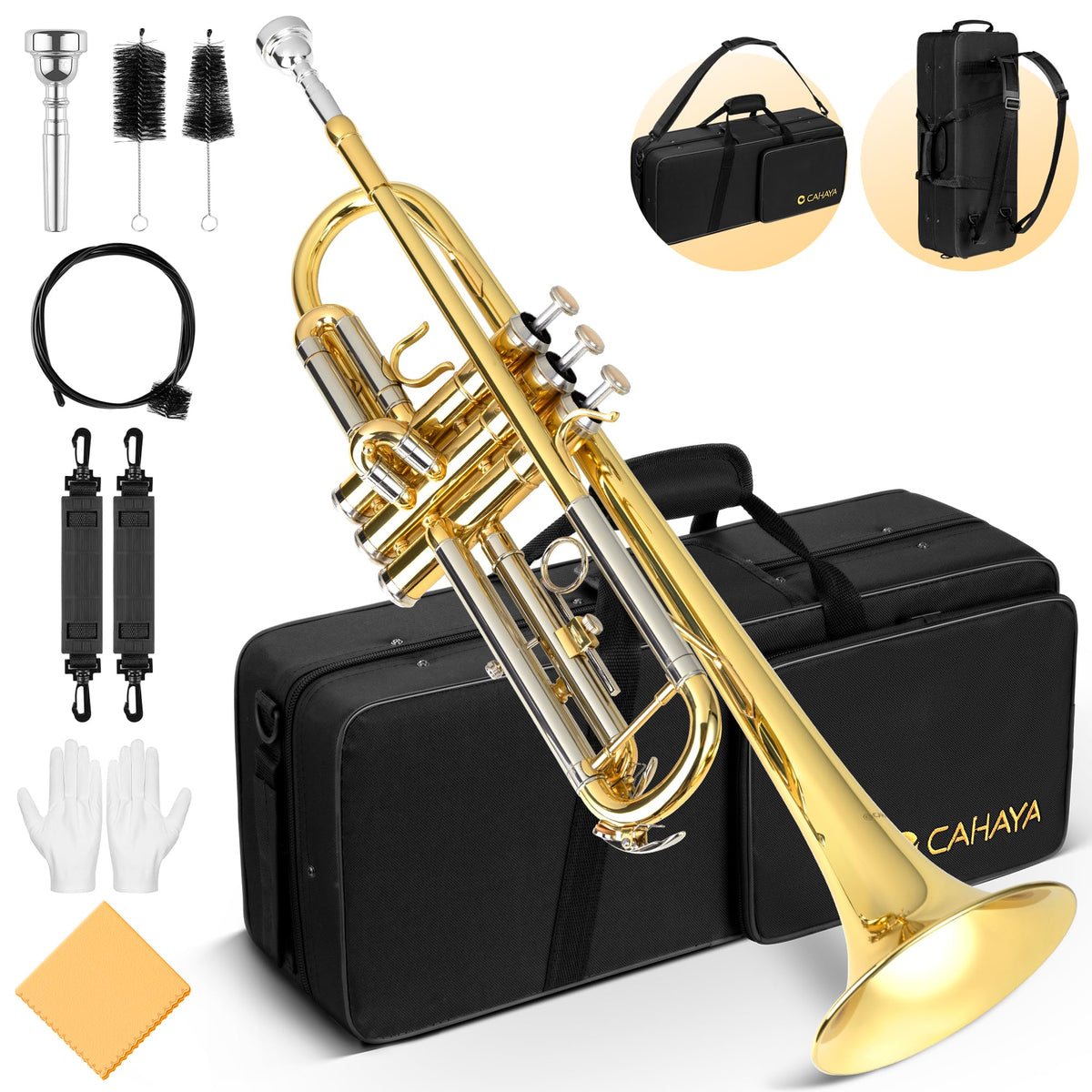 Bb Trumpet Brass Student Set O8199