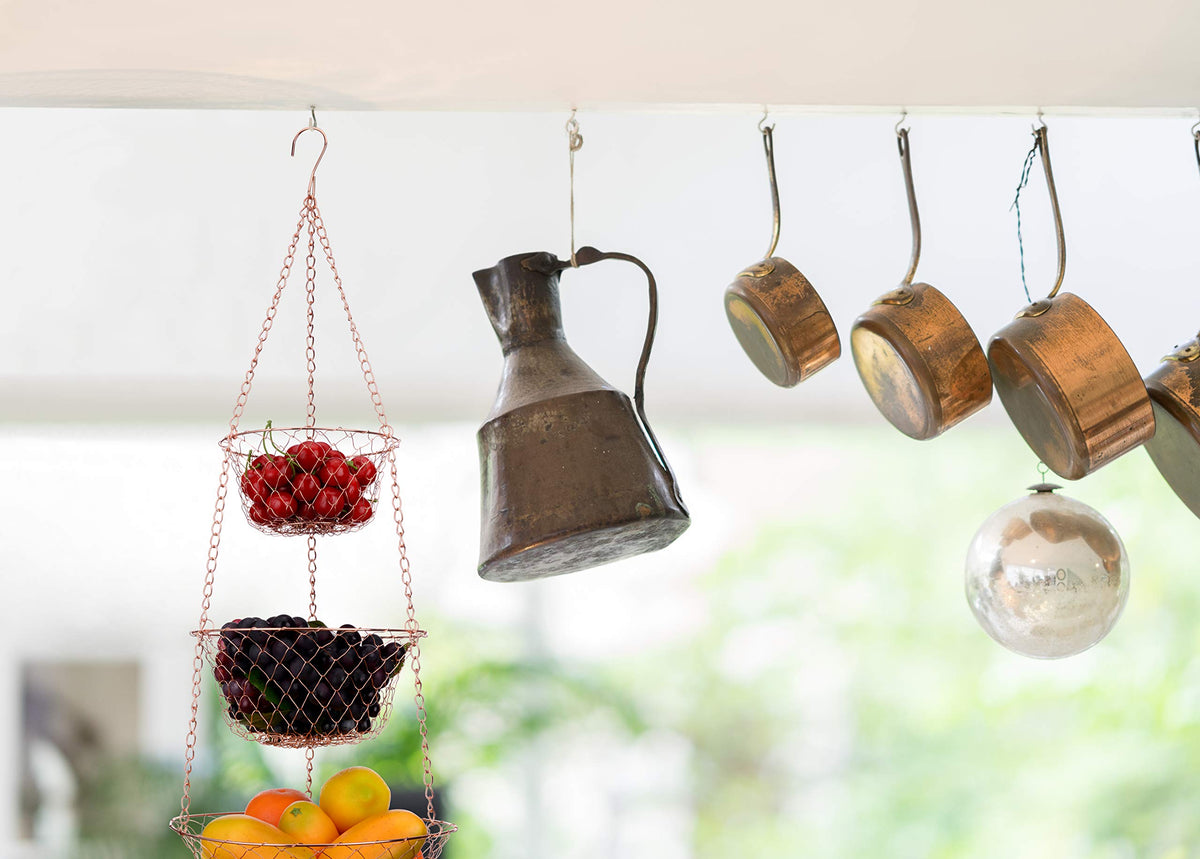 3 Tier Metal Hanging Basket H642415