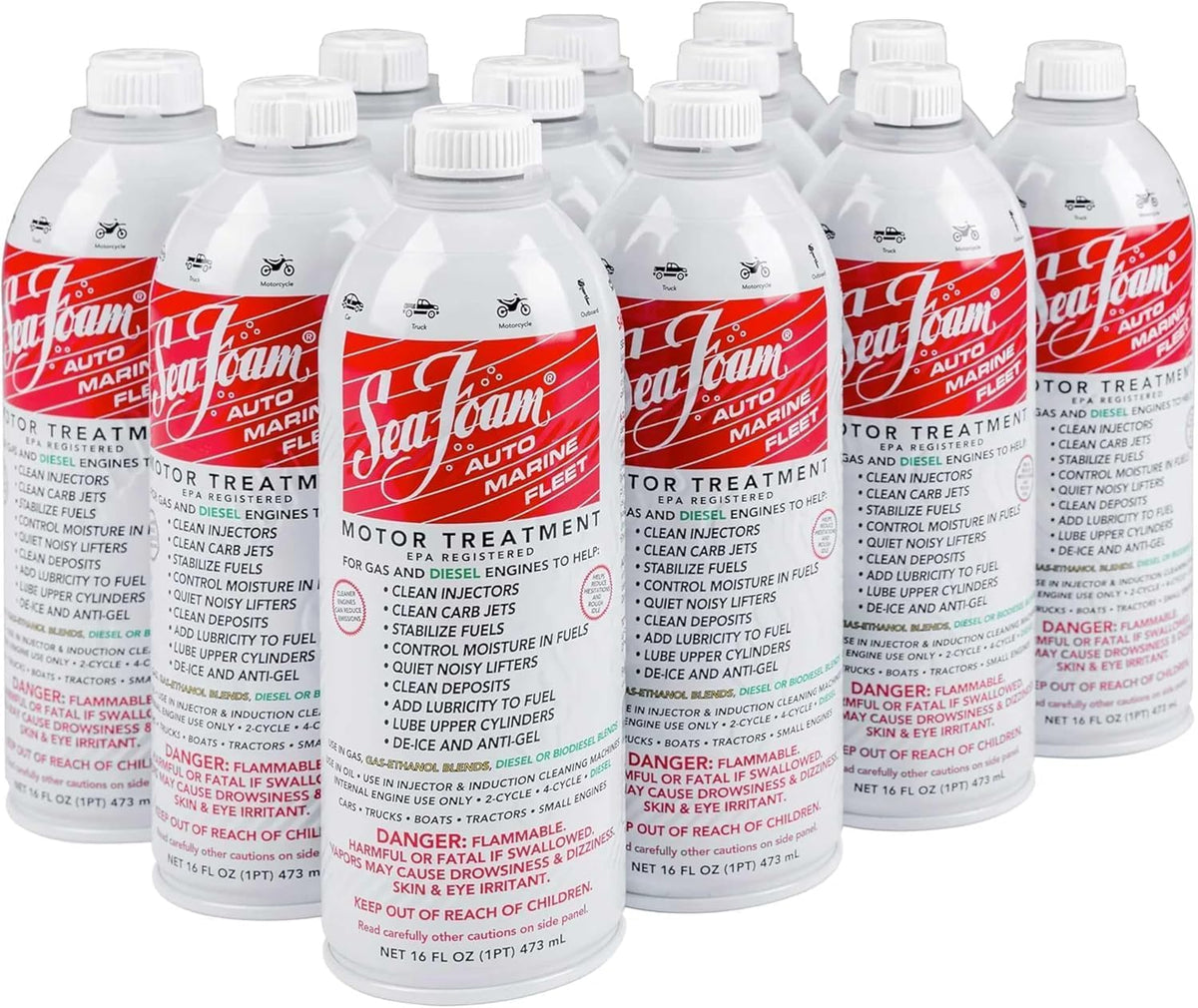 Fuel & Oil Additive 16 oz Pack of 12 D846512