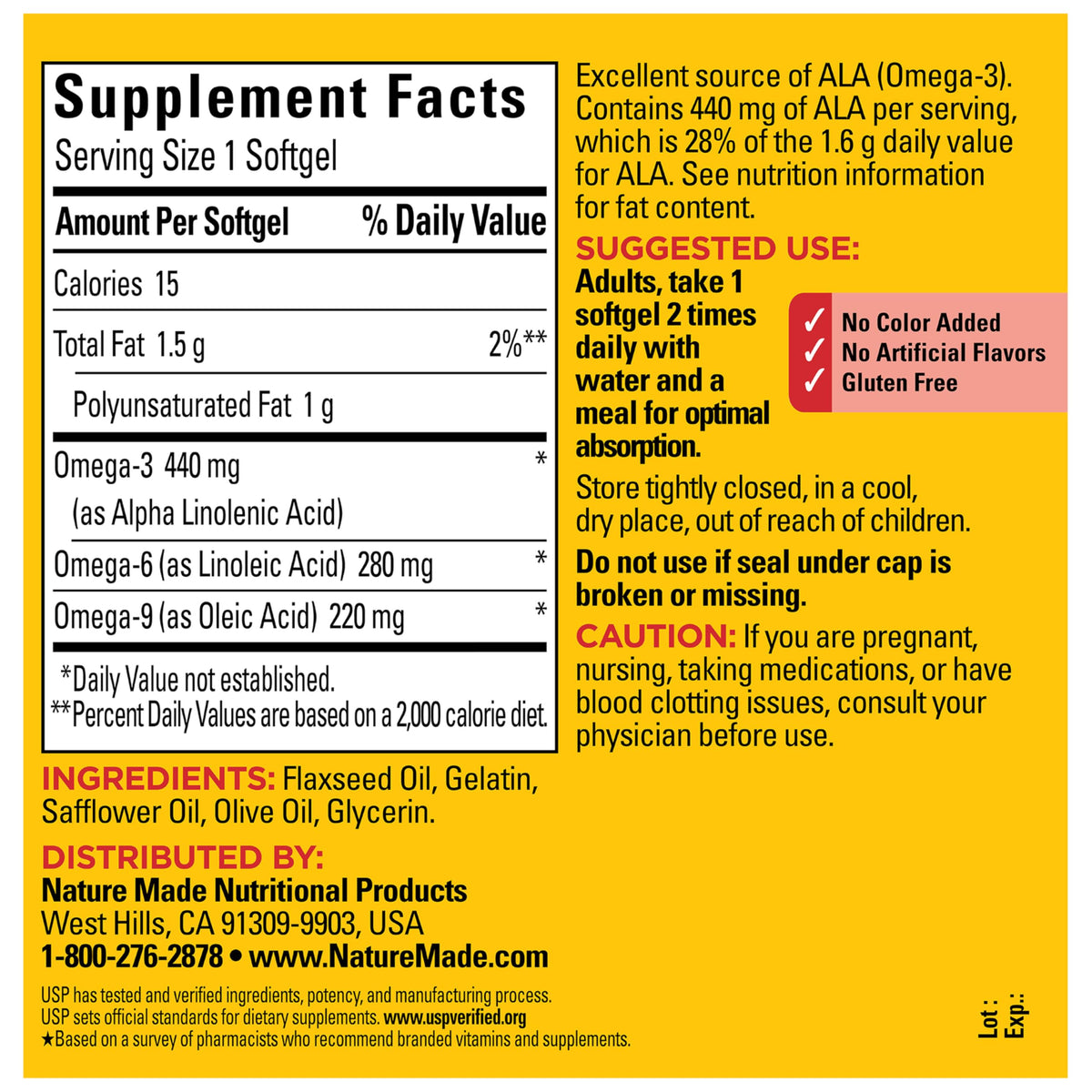 Omega 3 6 9 Supplements 150 Softgels Z77740