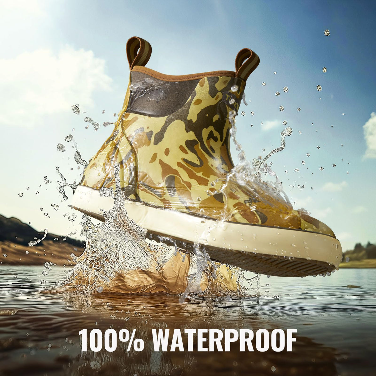 Waterproof Deck Boots D33792