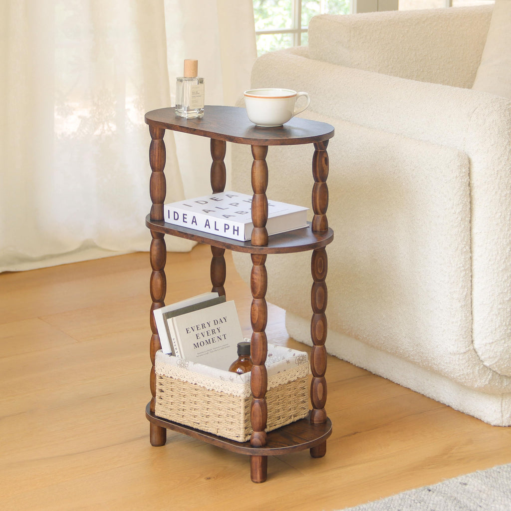 Small Narrow 3-Tier Side Table R5019