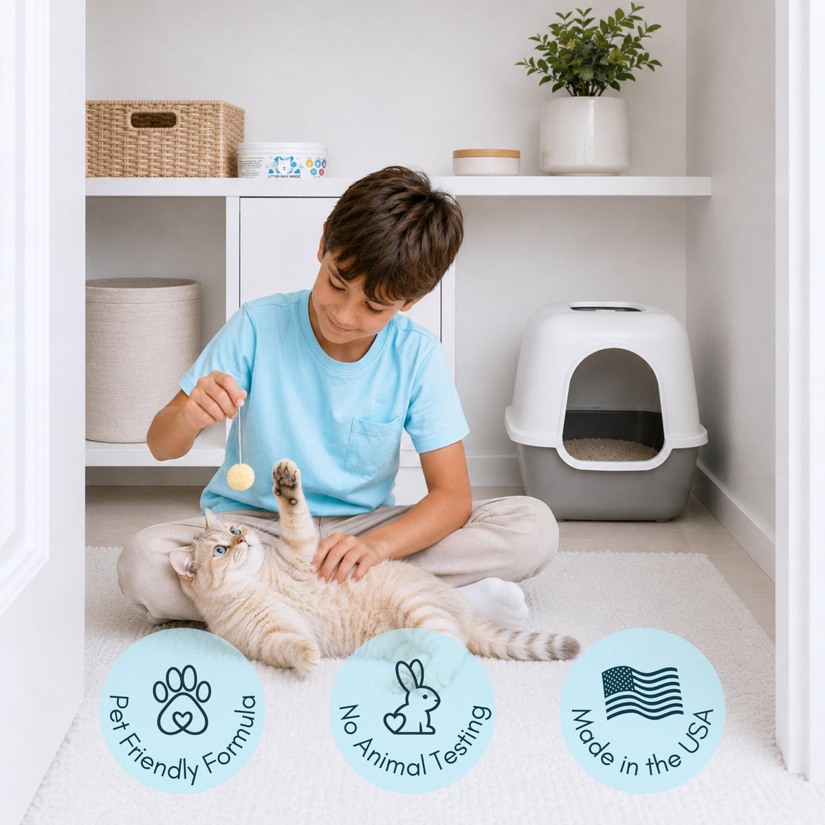 Cat Litter Deodorizer 16oz Pack of 2 R4213