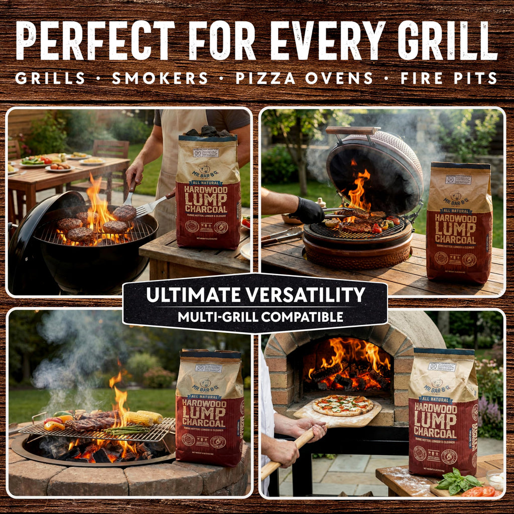 8 LB. All Natural Hardwood Lump Charcoal Y7304